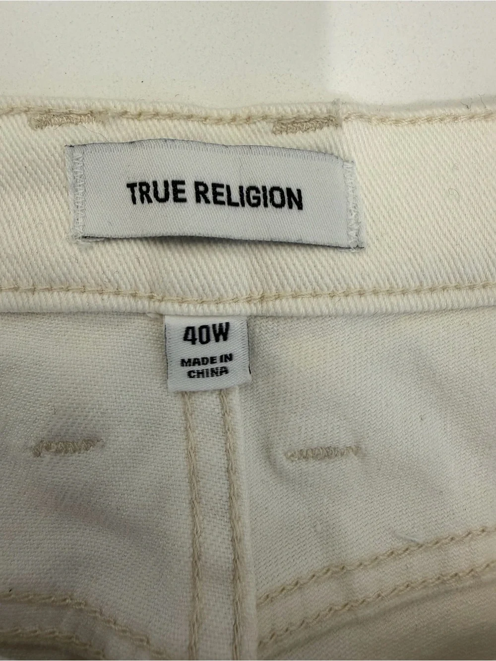 True Religion Sunset Fade Distressed Skinny Jeans Y2K Streetwear 40W
